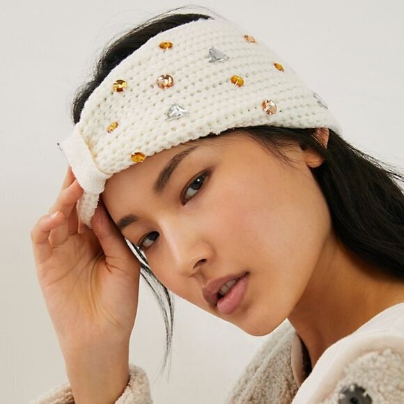 NWT Anthropologie embellished ear warmer headband - Picture 10 of 11